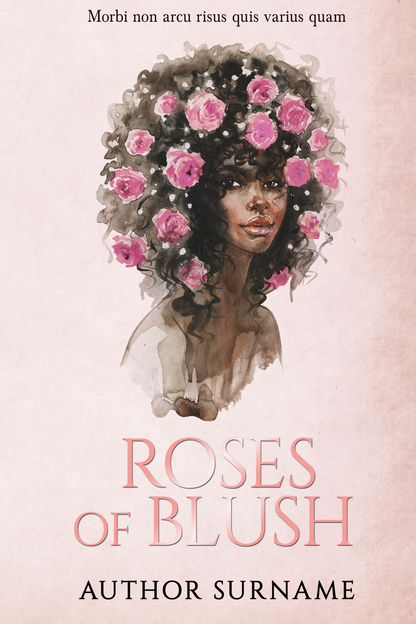 Pre-made Book Cover M1448 Series: Blooms and Blossoms