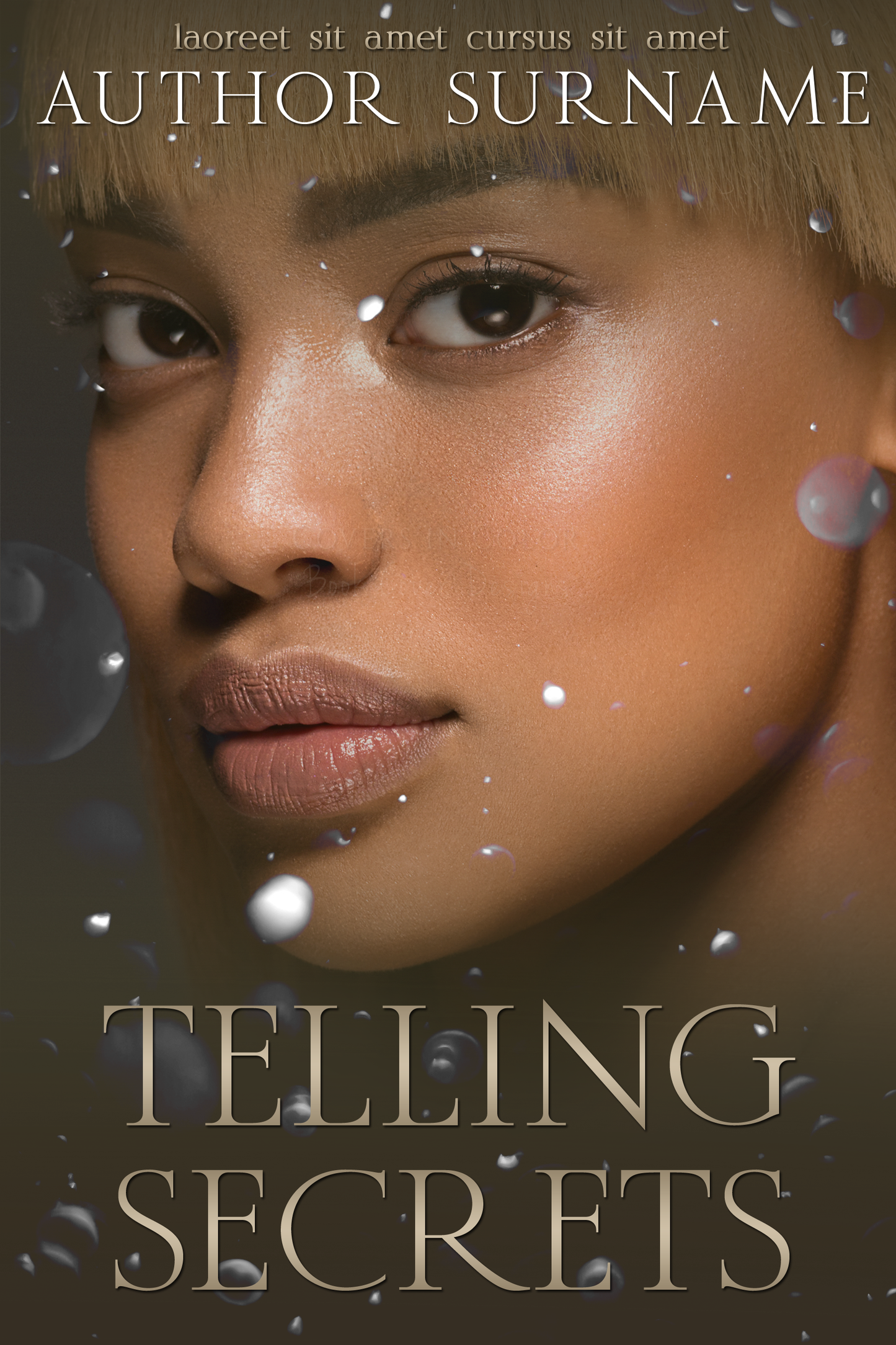 Pre-made Book Cover M1476 Series: Secrets