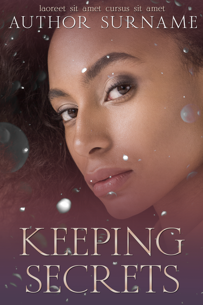 Pre-made Book Cover M1476 Series: Secrets