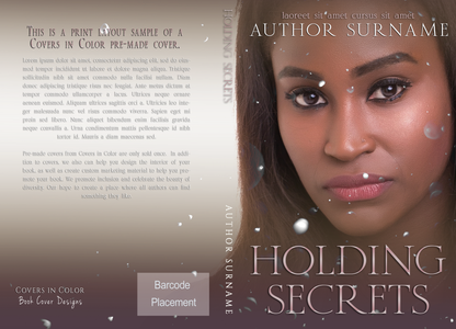 Pre-made Book Cover M1476 Series: Secrets