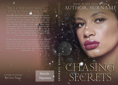 Pre-made Book Cover M1476 Series: Secrets